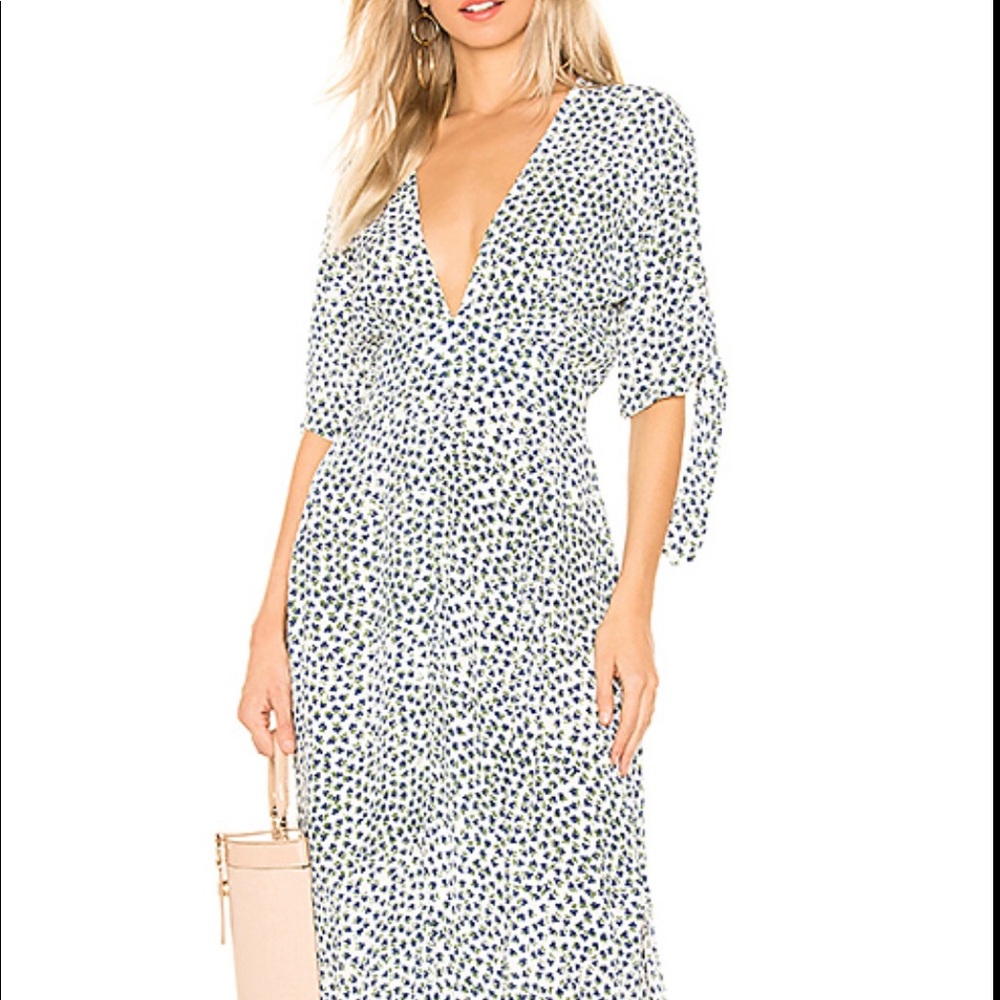 Faithfull the Brand Nina Midi Dress